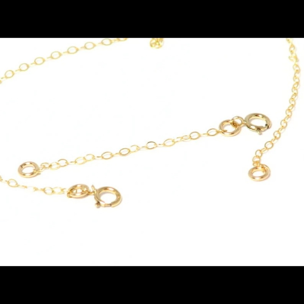 NWT 14k gold fill bracelet or necklace fixed length extender 1/2 inch